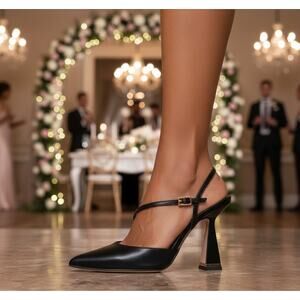 Ted Baker CORIANA Black Pump Size 39 – Glam, Preppy, Minimalist Heel